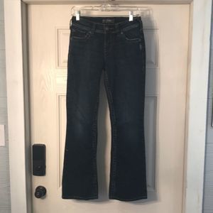 Silver Suki Jeans